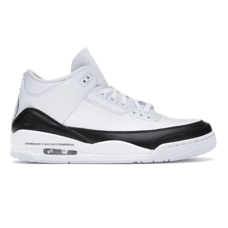 Giày Air Jordan 3 x Fragment Design Retro SP “White” Best Quality