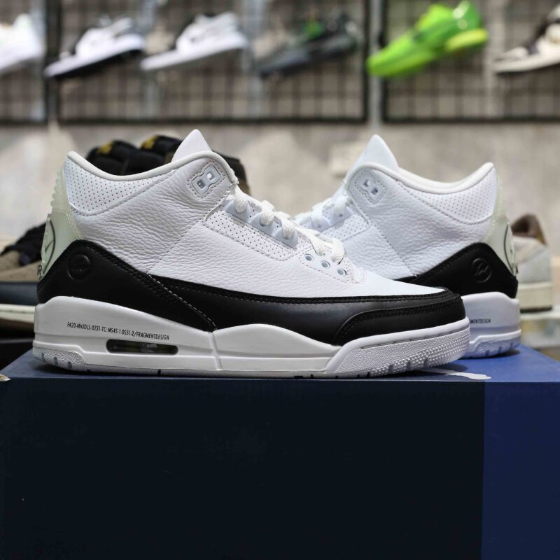 Giày Air Jordan 3 x Fragment Design Retro SP “White” Best Quality