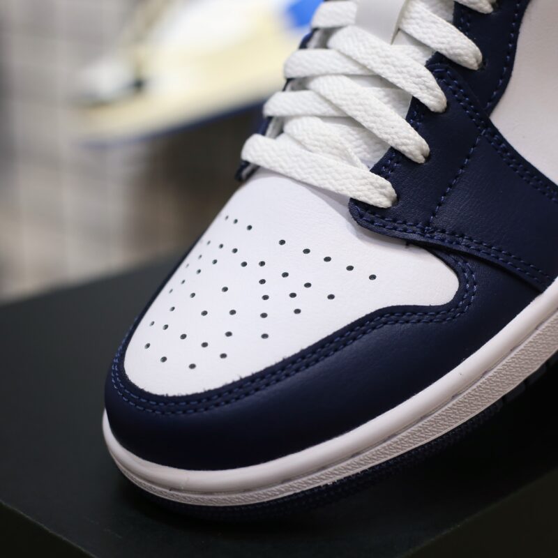 (BEST) Air Jordan 1 Low ‘Midnight Navy’