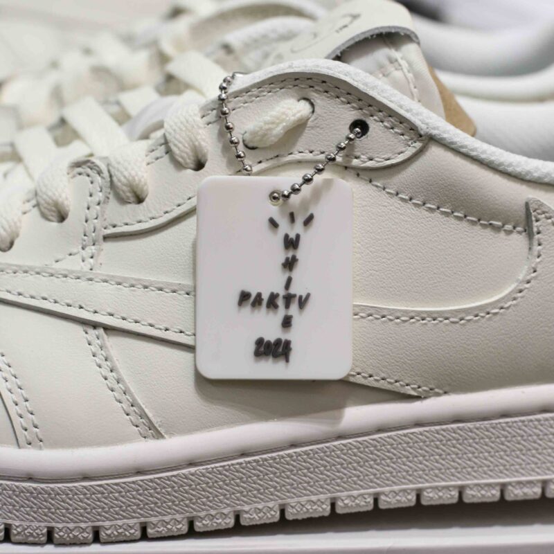 Giày Air Jordan 1 Low x Travis Scott White Party Best Quality