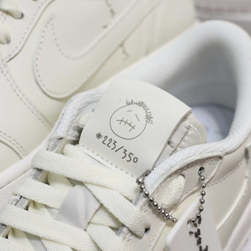 Giày Air Jordan 1 Low x Travis Scott White Party Best Quality