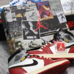 Giày Air Jordan 1 Retro High OG SP Union LA Chicago Shadow