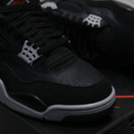 Giày Air Jordan 4 Retro SE ‘Black Canvas’ Best Quality