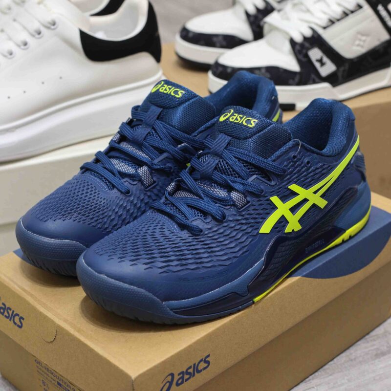 Giày Asics Gel Resolution 9 2E Wide ‘Mako Blue’