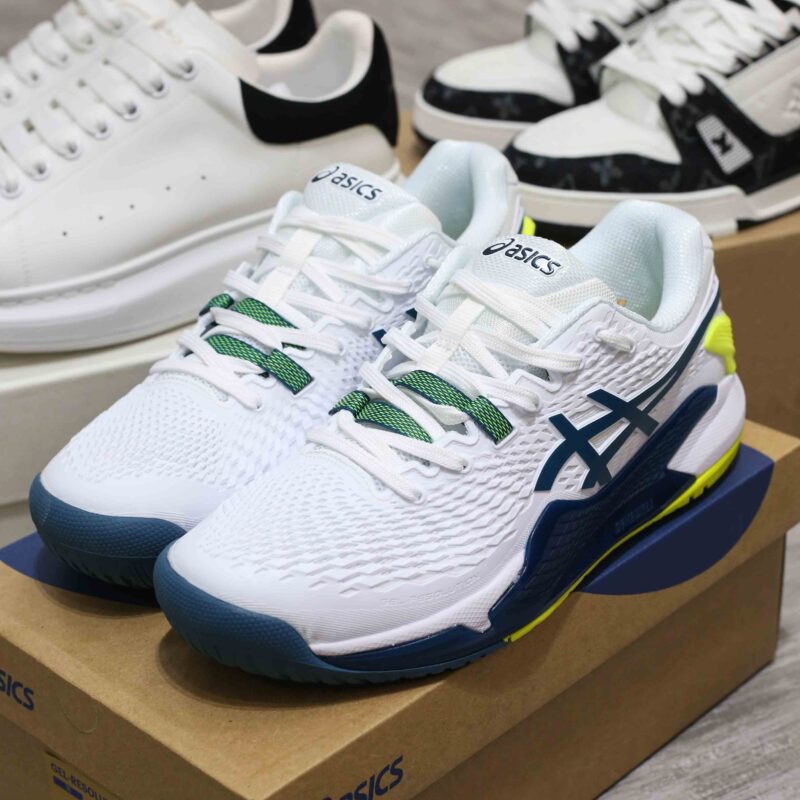 Giày Asics Gel-Resolution 9 ‘White Restful Teal’