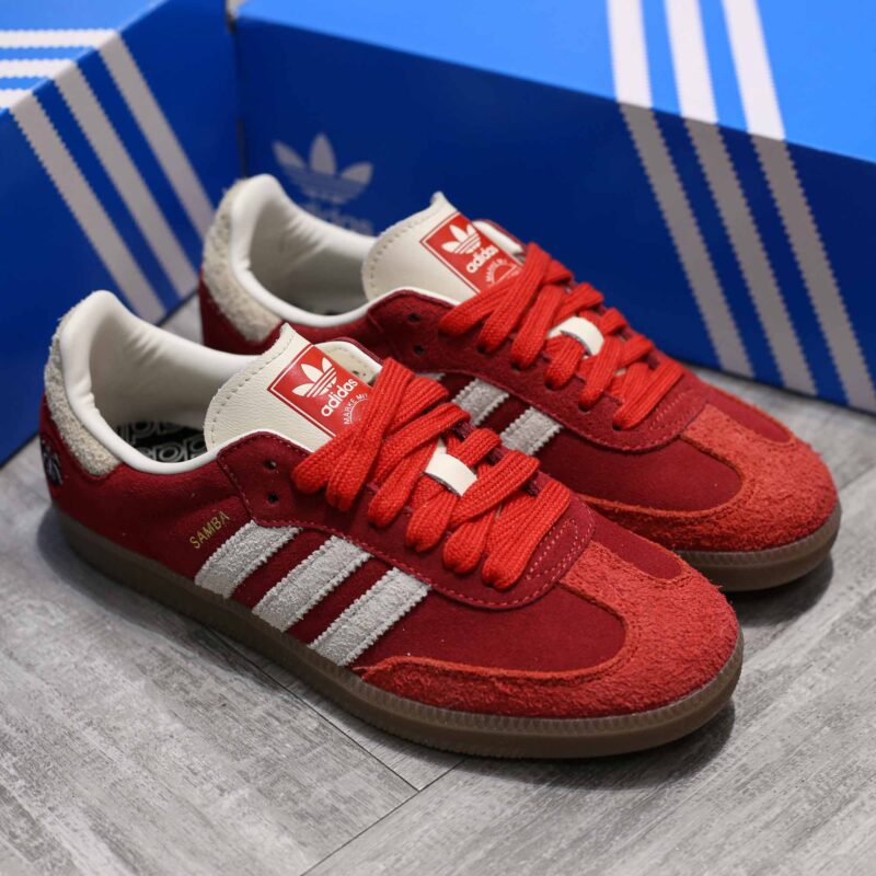 (Best Quality) Giày Adidas Samba OG ‘Talchum Pack ‑ Scarlet’