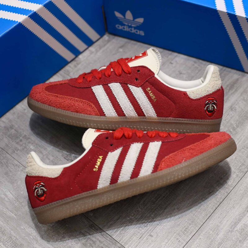 (Best Quality) Giày Adidas Samba OG ‘Talchum Pack ‑ Scarlet’