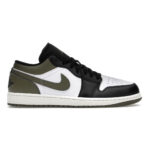Giày Air Jordan 1 Low ‘Black Toe Medium Olive’ Like Auth