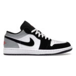 Giày Air Jordan 1 Low SE White Fire Red Black Matte Silver Best Quality