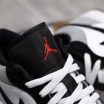 Giày Air Jordan 1 Low SE White Fire Red Black Matte Silver Best Quality