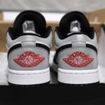 Giày Air Jordan 1 Low SE White Fire Red Black Matte Silver Best Quality