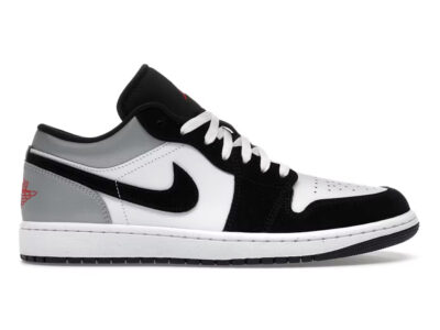 Giày Air Jordan 1 Low SE White Fire Red Black Matte Silver Best Quality