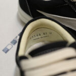 Rick Owens Canvas Vintage ‘Black Milk White’ Sneakers