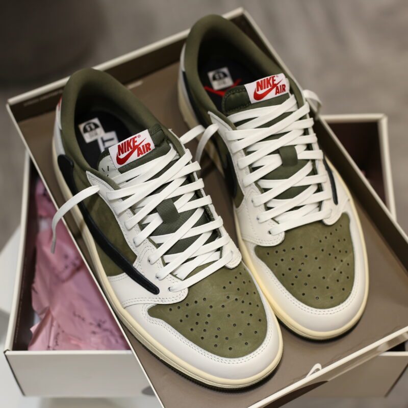 Air Jordan 1 Low x Travis Scott ‘Medium Olive’ Best Quality
