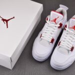 (BEST) Air Jordan 4 Retro 'METALLIC RED'