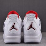 (BEST) Air Jordan 4 Retro 'METALLIC RED'