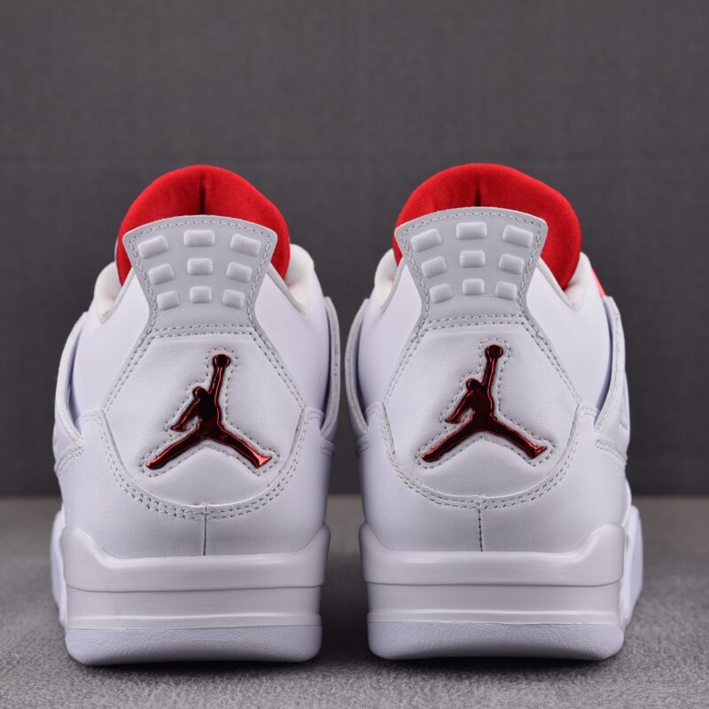 (BEST) Air Jordan 4 Retro 'METALLIC RED'