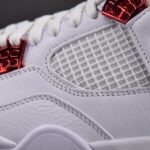 (BEST) Air Jordan 4 Retro 'METALLIC RED'