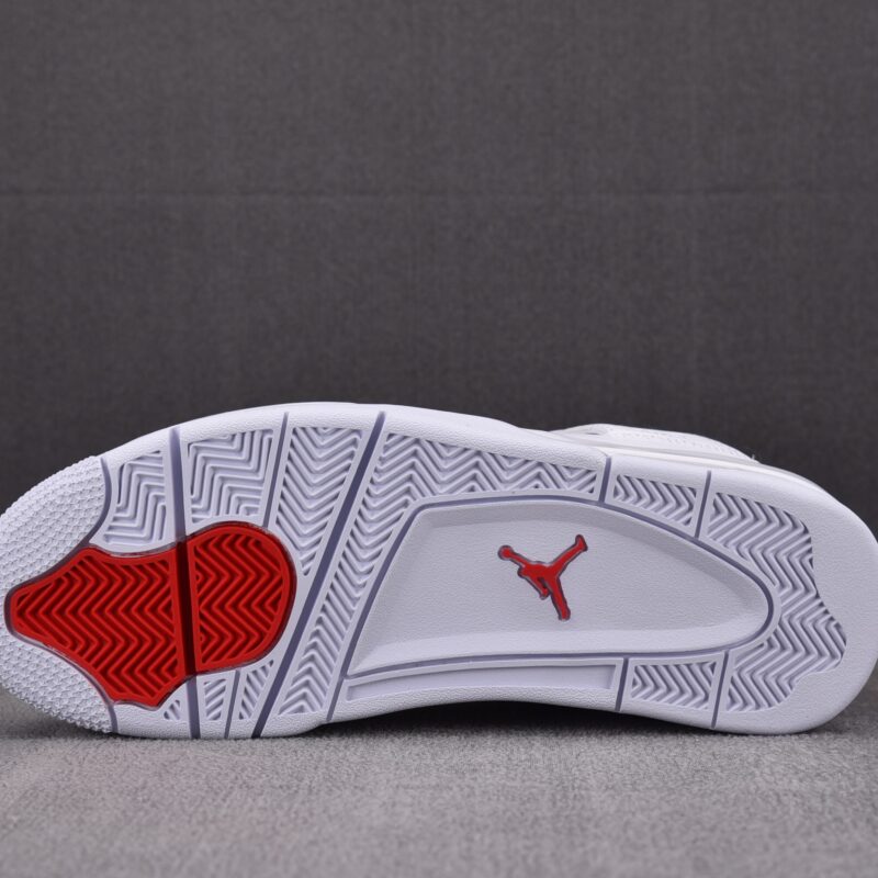 (BEST) Air Jordan 4 Retro 'METALLIC RED'