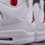 (BEST) Air Jordan 4 Retro 'METALLIC RED'