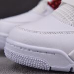 (BEST) Air Jordan 4 Retro 'METALLIC RED'