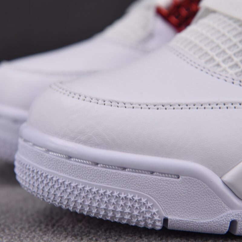 (BEST) Air Jordan 4 Retro 'METALLIC RED'