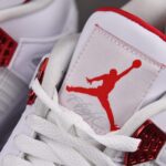 (BEST) Air Jordan 4 Retro 'METALLIC RED'