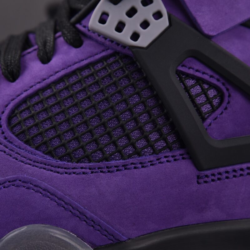 (BEST) Travis Scott x Air Jordan 4 Retro 'PURPLE'