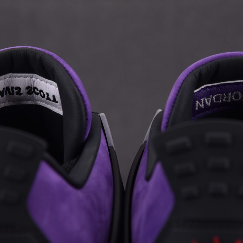 (BEST) Travis Scott x Air Jordan 4 Retro 'PURPLE'