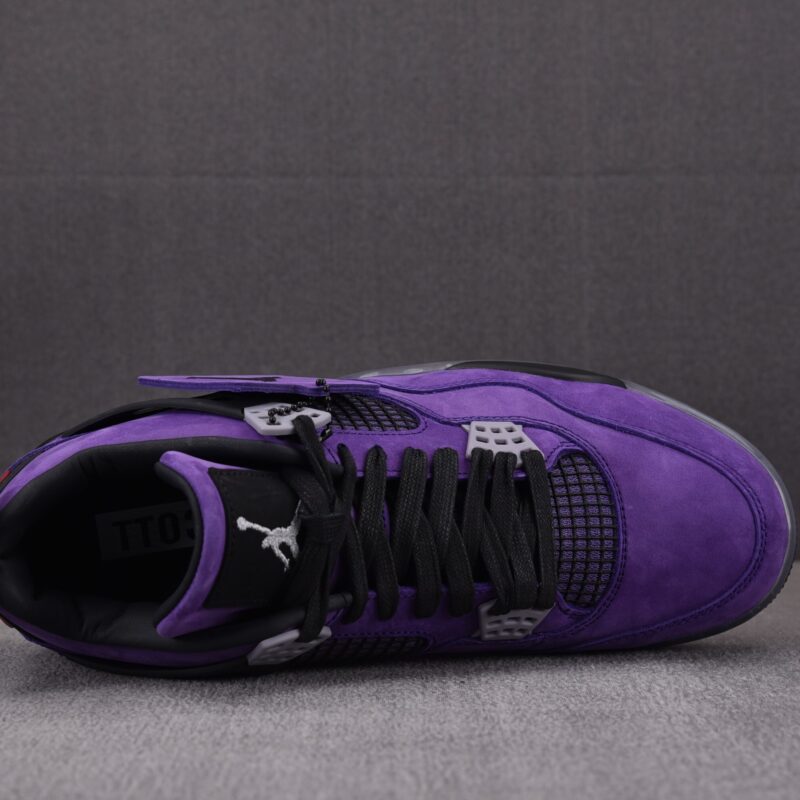 (BEST) Travis Scott x Air Jordan 4 Retro 'PURPLE'
