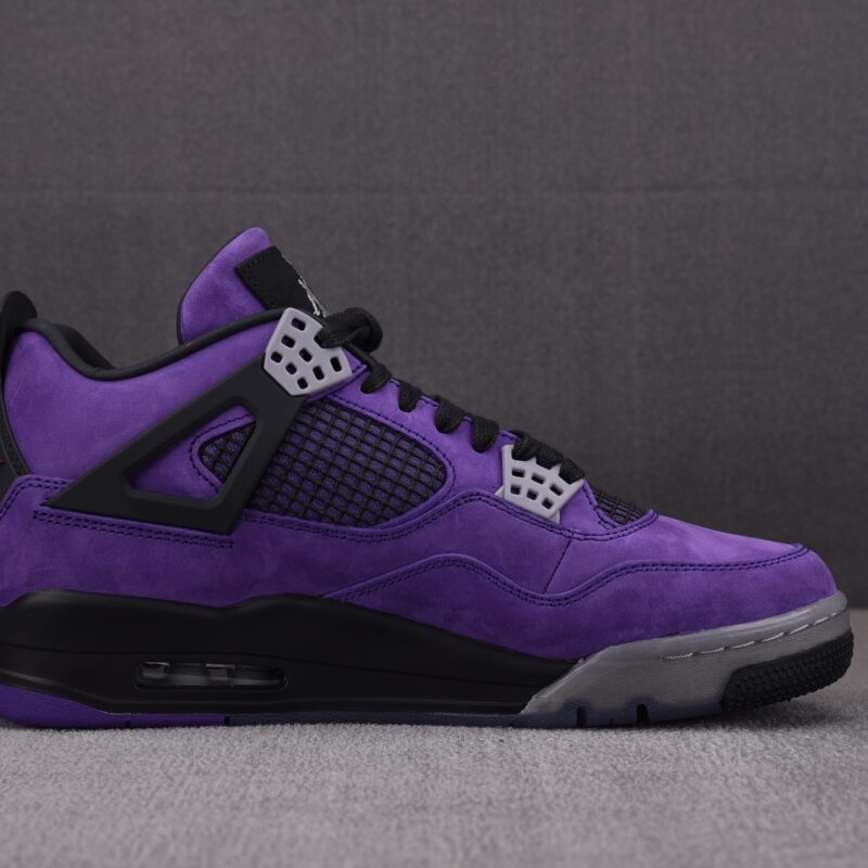 (BEST) Travis Scott x Air Jordan 4 Retro 'PURPLE'