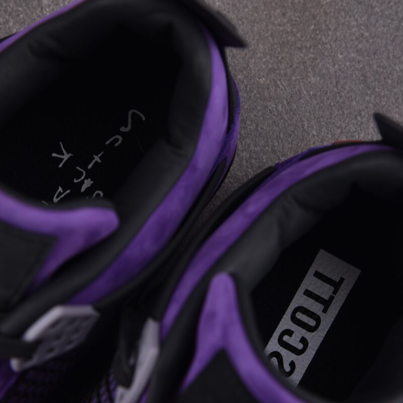 (BEST) Travis Scott x Air Jordan 4 Retro 'PURPLE'