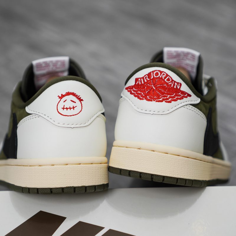 (BEST) Travis Scott x Jordan 1 Low OG 'Medium Olive'