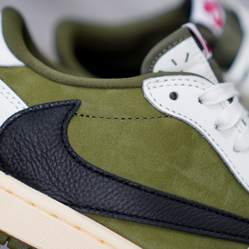 (BEST) Travis Scott x Jordan 1 Low OG 'Medium Olive'