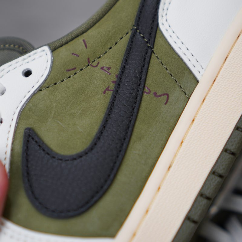 (BEST) Travis Scott x Jordan 1 Low OG 'Medium Olive'