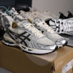 Giày Asics Gel Kayano 14 'Cream Black Metallic Plum'