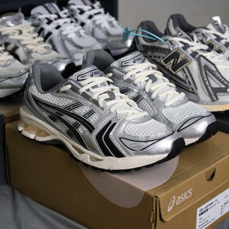 Giày Asics x JJJJound Gel-Kayano 14 ‘Silver Black’