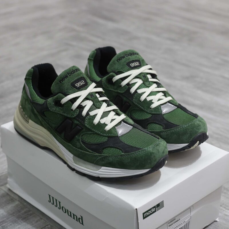Giày New Balance JJJJound x 992 Made in USA ‘Mossy Green’