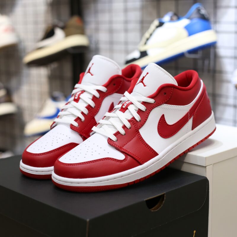 (BEST) Air Jordan 1 Low ‘Gym Red’