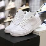 (BEST) Air Jordan 1 Low ‘Triple White’