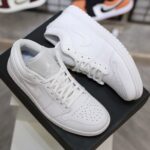 (BEST) Air Jordan 1 Low ‘Triple White’