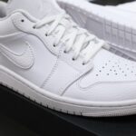 (BEST) Air Jordan 1 Low ‘Triple White’