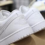 (BEST) Air Jordan 1 Low ‘Triple White’
