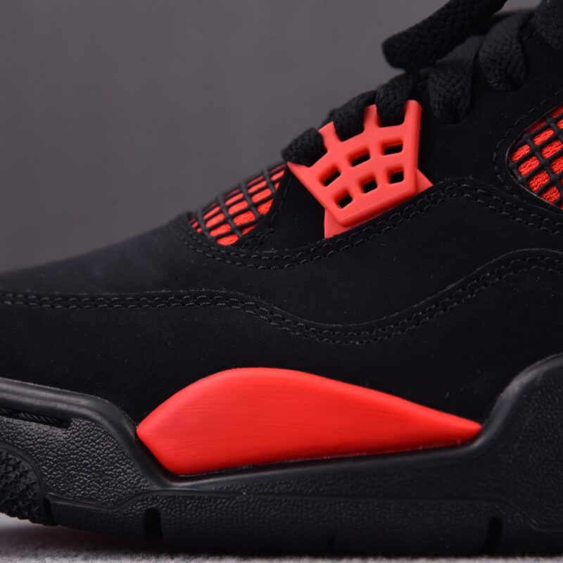 (BEST) Air Jordan 4 Retro 'RED THUNDER'