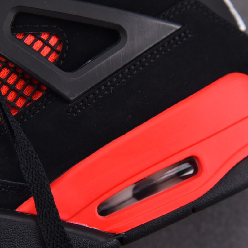 (BEST) Air Jordan 4 Retro 'RED THUNDER'