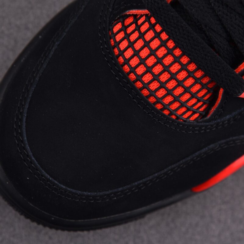 (BEST) Air Jordan 4 Retro 'RED THUNDER'