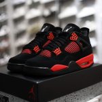 (BEST) Jordan 4 Retro ‘RED THUNDER’