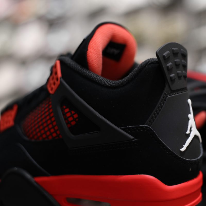 (BEST) Jordan 4 Retro ‘RED THUNDER’