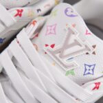(BEST) Takashi Murakami x Louis vuitton LV Trainer Sneaker ‘WHITE’