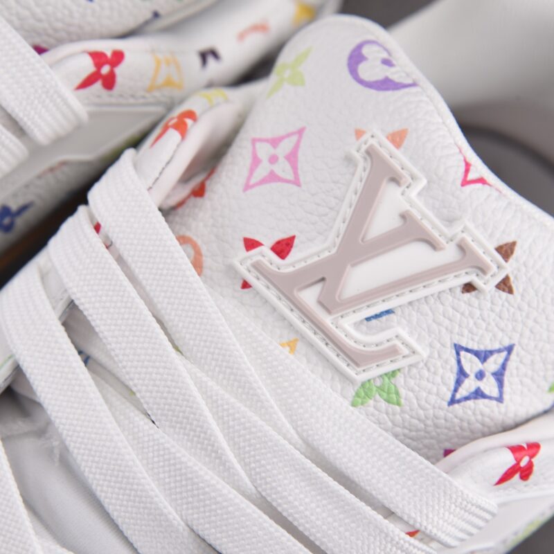 (BEST) Takashi Murakami x Louis vuitton LV Trainer Sneaker ‘WHITE’